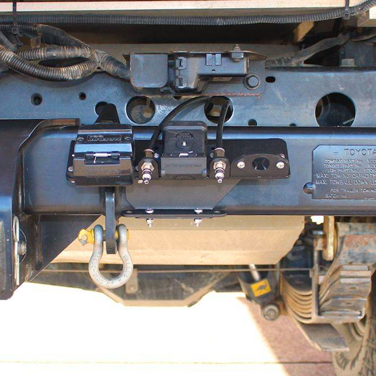 Multi Trailer 3 Plug Bracket Toyota Landcruiser 76 series/ 78 series