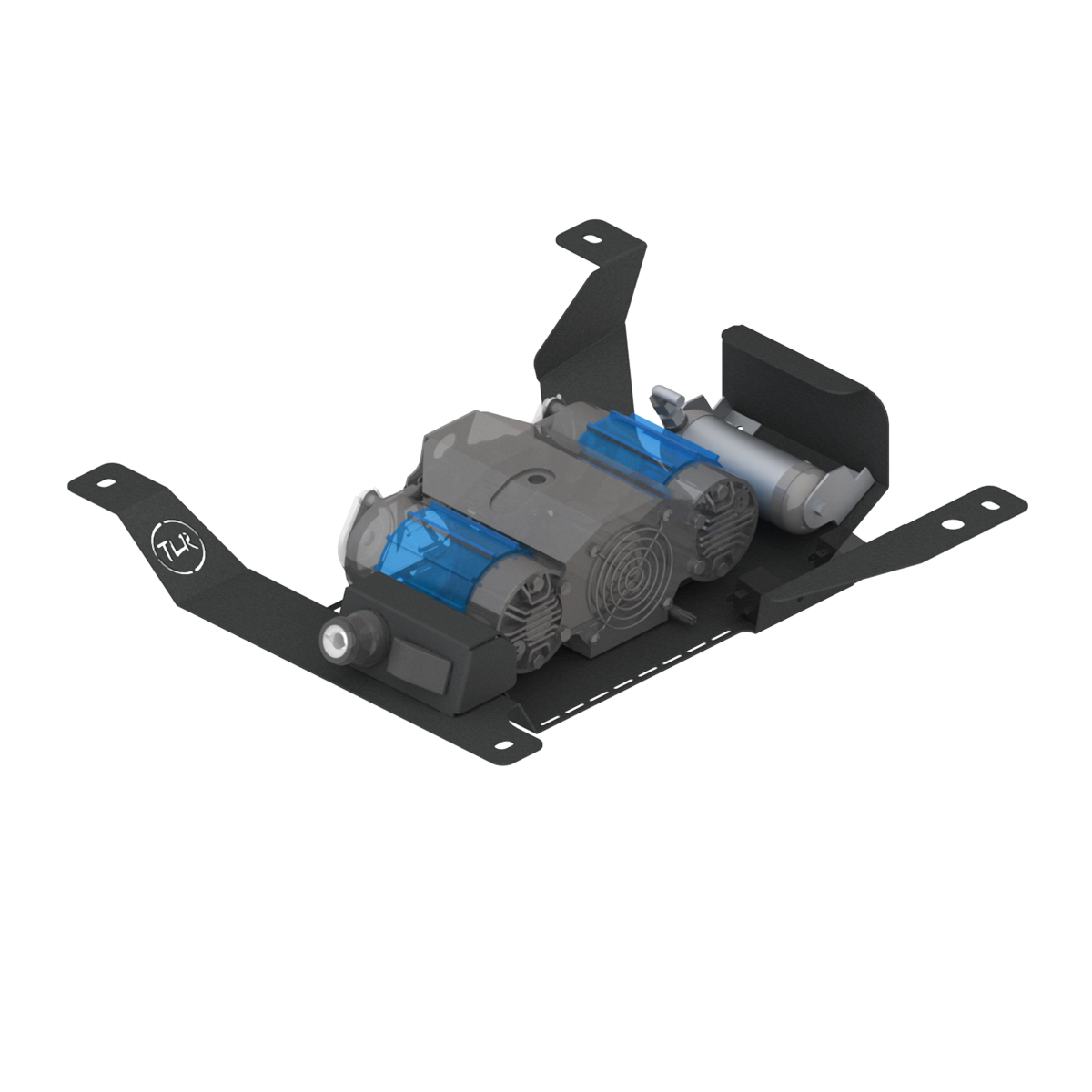 Air Compressor Bracket / ARB Twin Compressor Kit - Suzuki Jimny JB74W - Under Seat