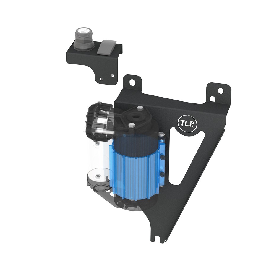 Air Compressor Bracket / ARB Single Compressor Kit - Toyota Prado 250 series - Engine Bay