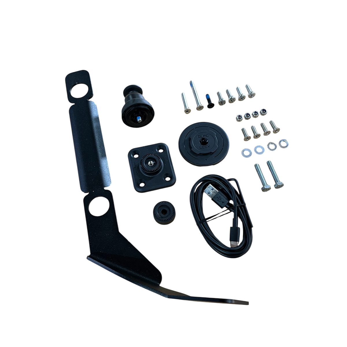 Quadlock Phone Mount & Charging Bundle - Toyota Hilux N80 Series - Drivers Side grab Handle