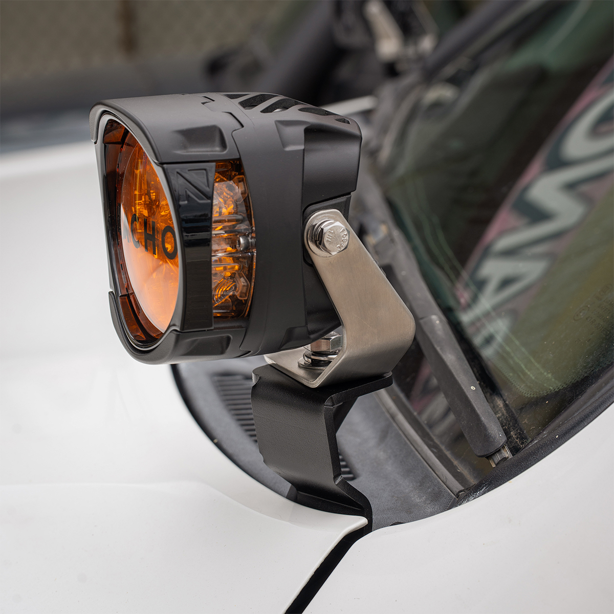 Aerial Bracket - Toyota Landcruiser 200 Series - Left-Hand Side Bonnet Hinge Bracket - Image 3