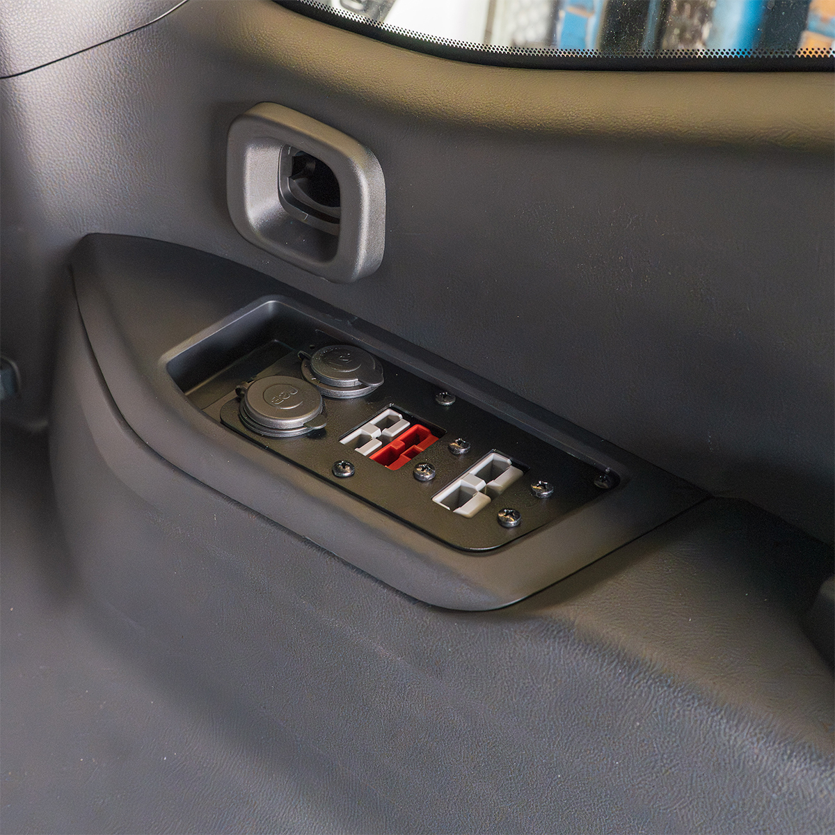 Electrical Socket Mount - Toyota Landcruiser 300 series - Rear Cupholder - Image 4