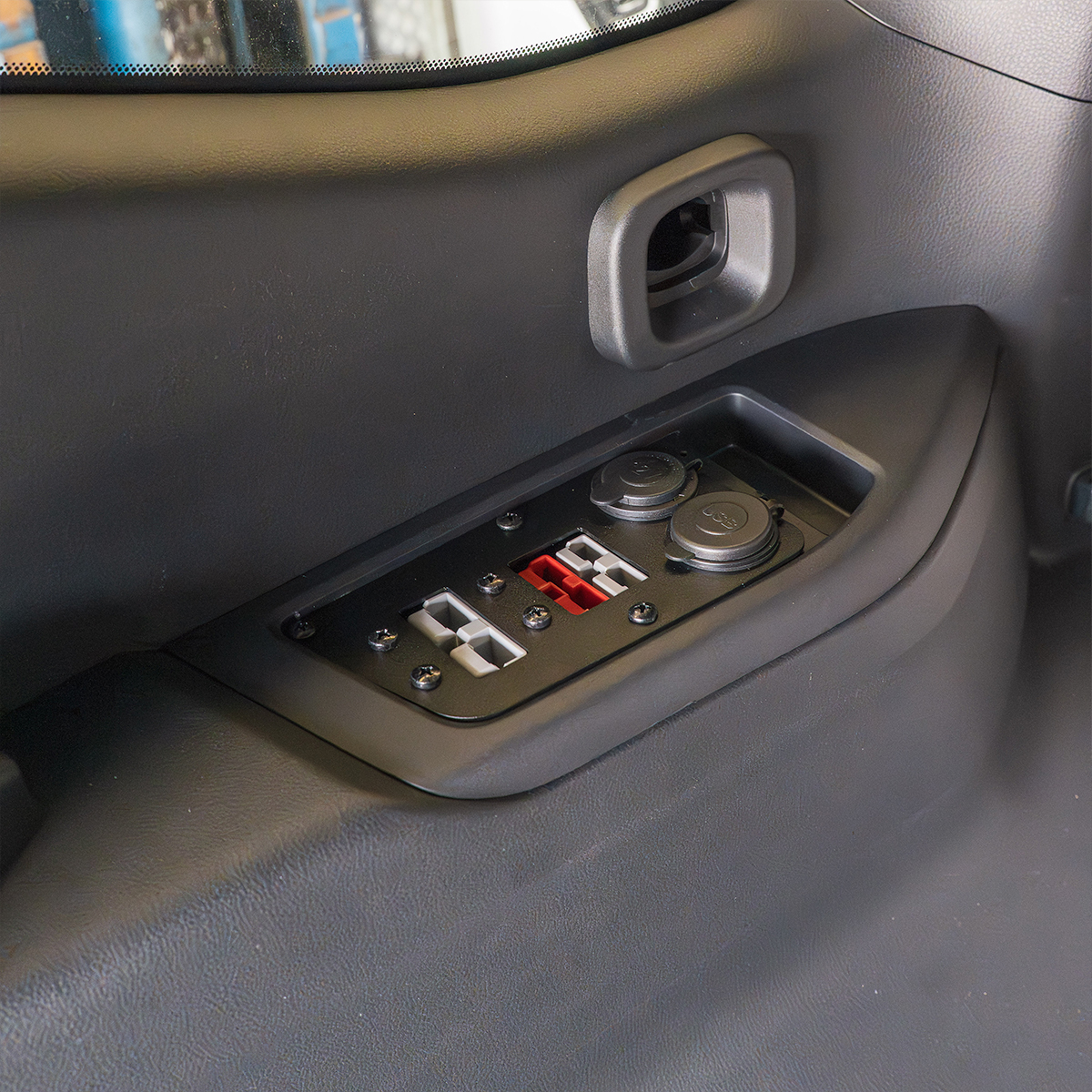 Electrical Socket Mount - Toyota Landcruiser 300 series - Rear Cupholder - Image 2