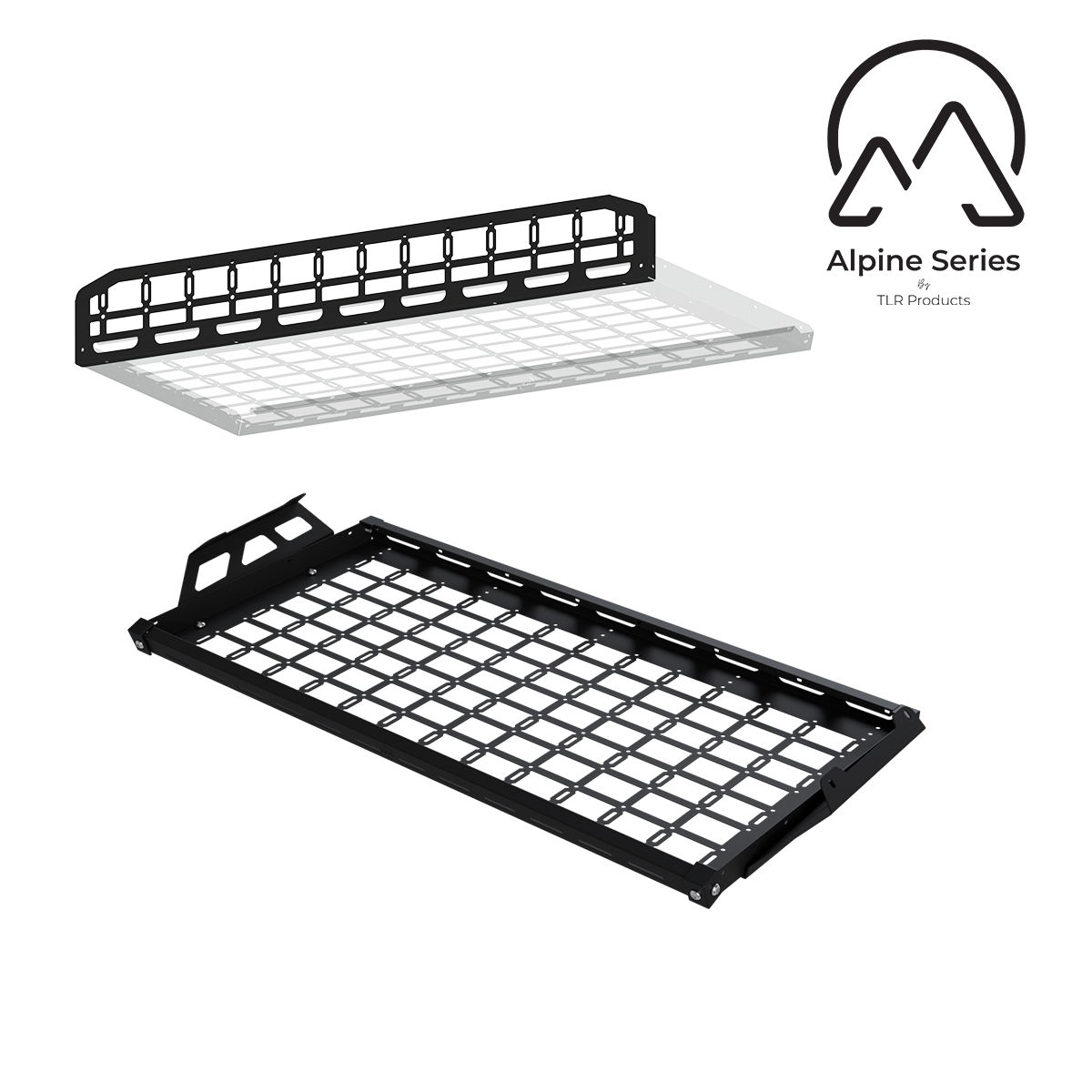 Alpine Series Storage Shelf & Riser Bundle - Toyota Landcruiser 200 series - Rear Cargo Area