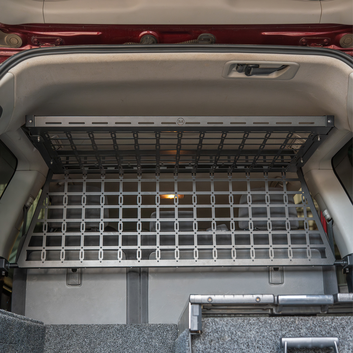 Alpine Series Storage Shelf - Toyota Landcruiser 200 series - Rear Cargo Area - Image 4